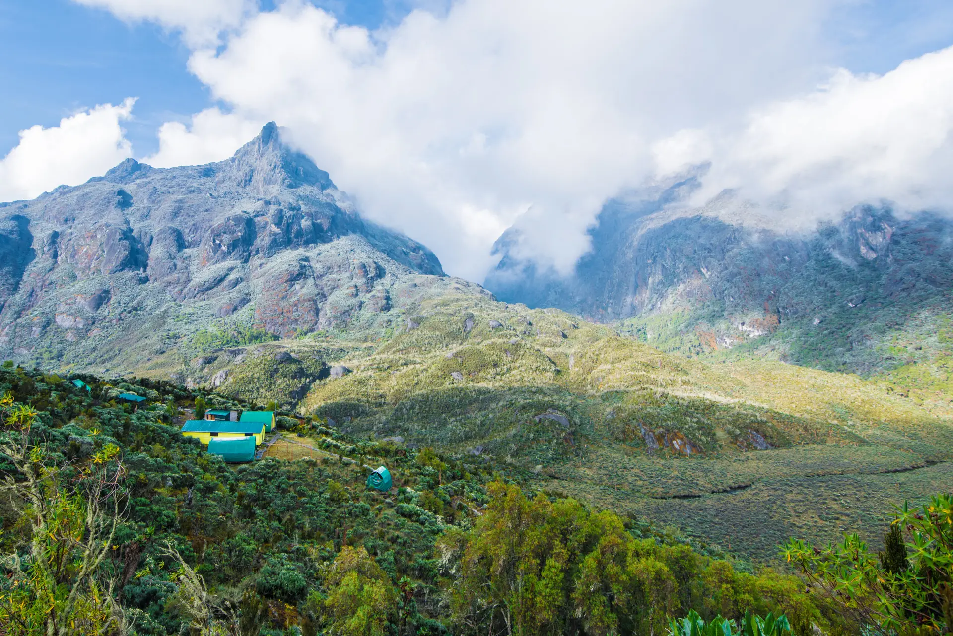 9 -day Rwenzori Trek. Hiking 3 Rwenzori Peaks