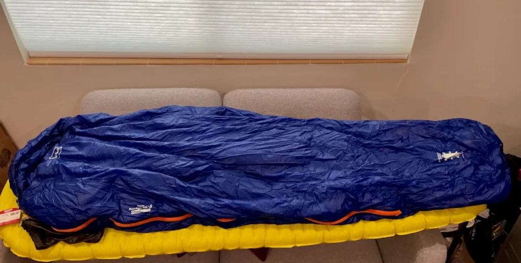 Montbell Down Hugger 900: Sleeping Bag Rating for the Rwenzori & Margherita Peak