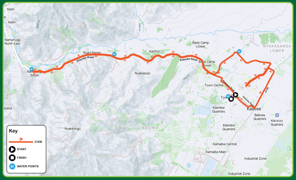 The Kilembe Half Marathon: 21.1km Rwenzori Marathon